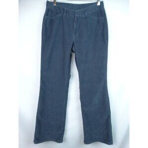 L.L. Bean Women's Pants Size 8 Reg Blue Corduroy Bootcut Pants
